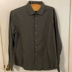 Jos a bank XXL green button down shirt‎
